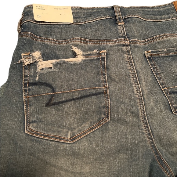 NWT🏷️ American Eagle Hi-Rise Shortie Next Level Stretch Shorts, Size 10 - Picture 5 of 6
